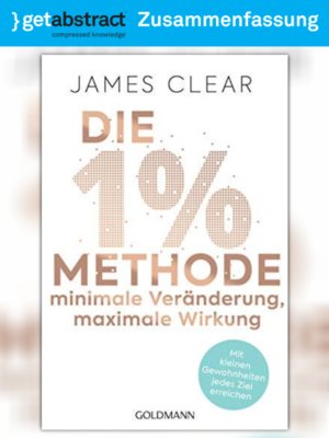 cover image of Die 1%-Methode (Zusammenfassung)